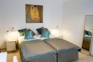 Фото номера Двухместный номер с 2 отдельными кроватями Отель Hotelli Lepolampi г. Эспоо 7