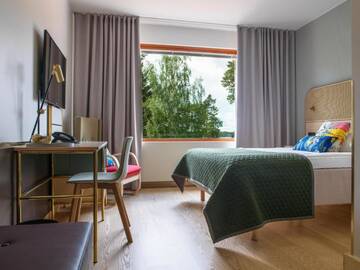 Фото номера Двухместный номер с 1 кроватью Отель Hotel Hanasaari г. Эспоо 4
