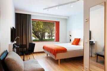 Фото номера Двухместный номер с 1 кроватью Отель Hotel Hanasaari г. Эспоо 2