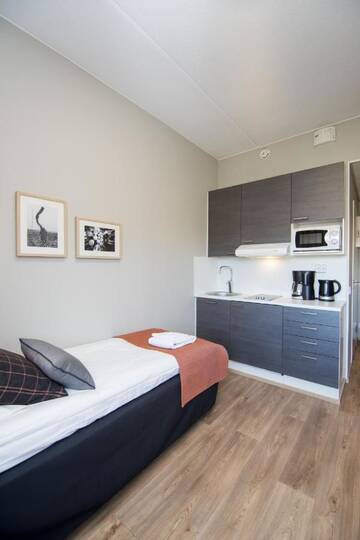 Фото номера Номер-студио (на 1 взрослого) Апарт-отели Forenom Aparthotel Espoo Leppävaara г. Эспоо 5