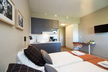 Фото номера Номер-студио (для 2 взрослых) Апарт-отели Forenom Aparthotel Espoo Leppävaara г. Эспоо 11