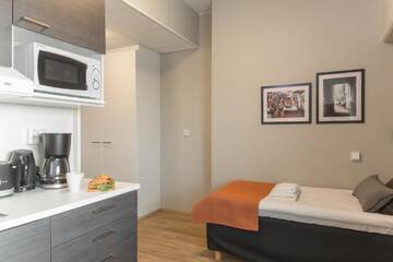 Фото номера Номер-студио (на 1 взрослого) Апарт-отели Forenom Aparthotel Espoo Leppävaara г. Эспоо 7